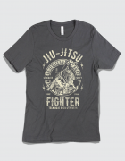 Μπλουζάκι με τύπωμα Jiu Jitsu Fighter