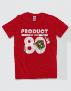 Μπλουζάκι με στάμπα Product of the 80's