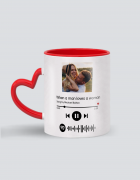 Κούπα κεραμική με τύπωμα Love Song