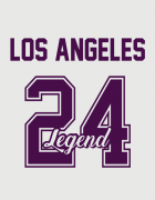 Hoodie με στάμπα Los Angeles
