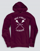 Hoodied φούτερ με στάμπα Beacon Hills - La Crosse