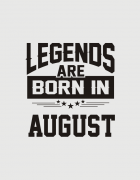 Μπλουζάκι με στάμπα Queens are born in August