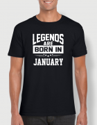 Μπλουζάκι με στάμπα Queens are born in January