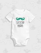 Παιδικό φορμάκι με στάμπα Little man