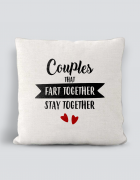Μαξιλάρι με τύπωμα Couples