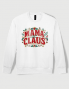 Φουτεράκι με τύπωμα Mama Claus