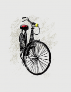 Μπλουζάκι με τύπωμα Vintage Bicycle