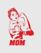 Μπλουζάκι με στάμπα Mom