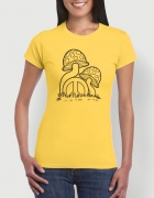 Μπλουζάκι με στάμπα Mushroom