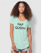 Μπλουζάκι με στάμπα  Nap Queen