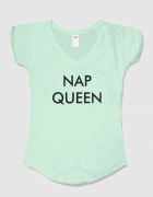Μπλουζάκι με στάμπα  Nap Queen