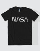 Μπλουζάκι με τύπωμα NASA logo distressed