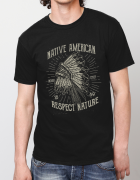 Μπλουζάκι με στάμπα Native American