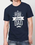 Μπλουζάκι με τύπωμα 100% Pure Super Dad