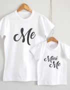 Μπλουζάκια με τύπωμα Me - Mini Me