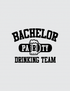 Μπλουζάκια με τύπωμα Bachelor Drinking Team