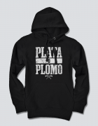 Hoodie με τύπωμα Plata o plomo