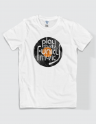 Μπλουζάκι με στάμπα Play that funky music