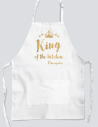 Ποδιά Μαγειρικής με τύπωμα King of the kitchen