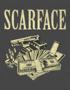 Μπλουζάκι με τύπωμα Scarface