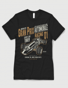 Hoodied φούτερ με στάμπα Gran Prix