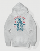 Hoodied φούτερ με στάμπα Outer space adventure