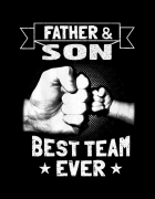 Μπλουζάκι με στάμπα Father & Son 
