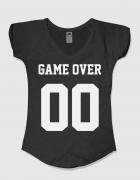Μπλουζάκι με στάμπα GameOver 00