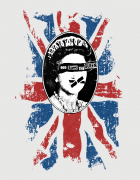Μπλουζάκι με στάμπα God save the queen