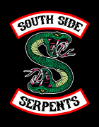 Μπλουζάκι με τύπωμα South Side Serpents