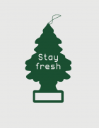 Μπλουζάκι με στάμπα Stay fresh