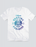 Μπλουζάκι με τύπωμα California Surfing Paradise