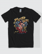 Μπλουζάκι με τύπωμα I'd rather be stroked