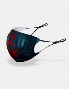 Μάσκα με εκτύπωση Strange Mask