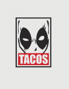 Κούπα κεραμική με στάμπα Deadpool Tacos