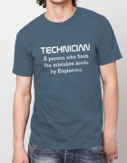 Μπλουζάκι με στάμπα Technician