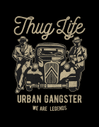 Μπλουζάκι με τύπωμα Urban Gangster