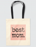 Τσάντα με στάμπα Best mom
