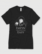 Μπλουζάκι με στάμπα Impin ain t easy