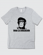 Μπλουζάκι με στάμπα Viva la evolucion