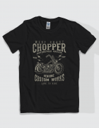 Μπλουζάκι με στάμπα West coast chopper