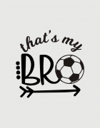 Μπλουζάκι με στάμπα That's my bro