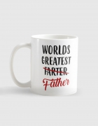 Κούπα με τύπωμα Worlds greatest father