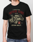 Μπλουζάκι με στάμπα Hotrod rebel 