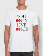 Μπλουζάκι με στάμπα YOLO
