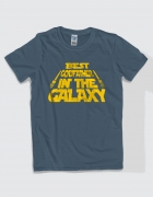 Μπλουζάκι με τύπωμα Best godfather in the galaxy