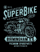 Μπλουζάκι με στάμπα Super Bike