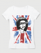 Μπλουζάκι με στάμπα God save the queen