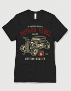Μπλουζάκι με στάμπα Hotrod rebel 