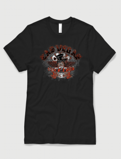 ανδρικό t-shirt μαύρο με στάμπα Las vegas ανδρικό t-shirt μαύρο με στάμπα Las vegas